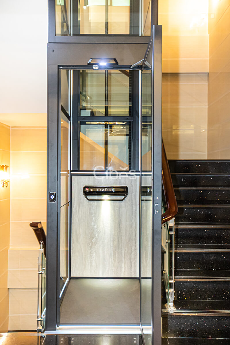 Cibes别墅电梯广东汕头装置案例