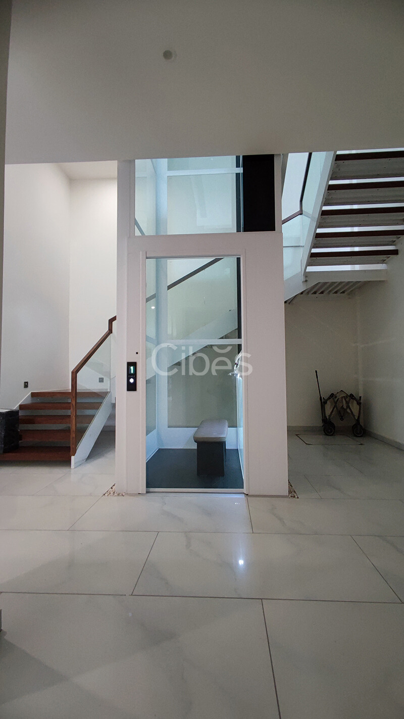 Cibes大发500别墅电梯四川都江堰装置案例