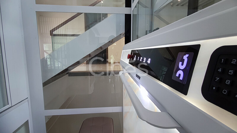 Cibes大发500别墅电梯四川都江堰装置案例