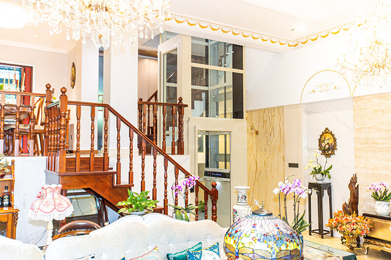 Cibes大发500别墅电梯案例