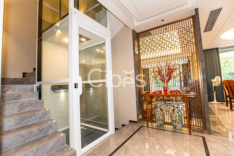 Cibes大发500别墅电梯广西桂林案例