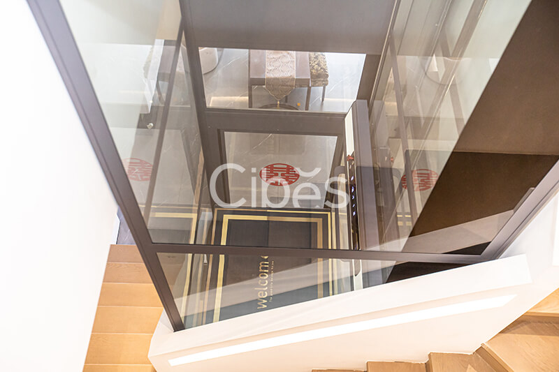 Cibes别墅电梯浙江温州装置案例