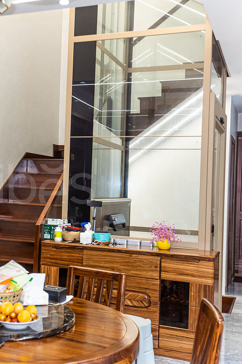 Cibes大发500家用电梯桂林装置案例