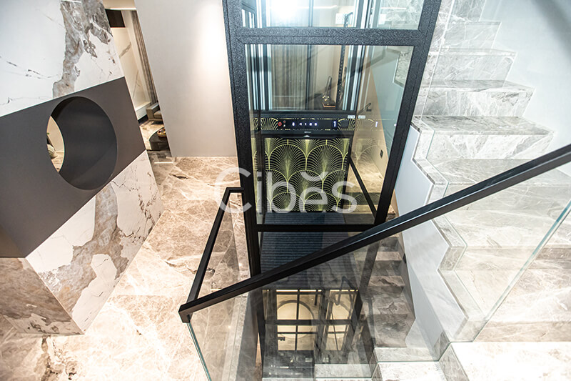 Cibes大发500杭州别墅电梯案例