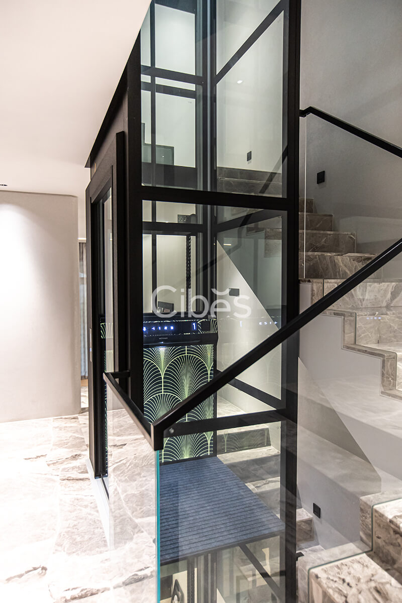 Cibes大发500杭州别墅电梯案例