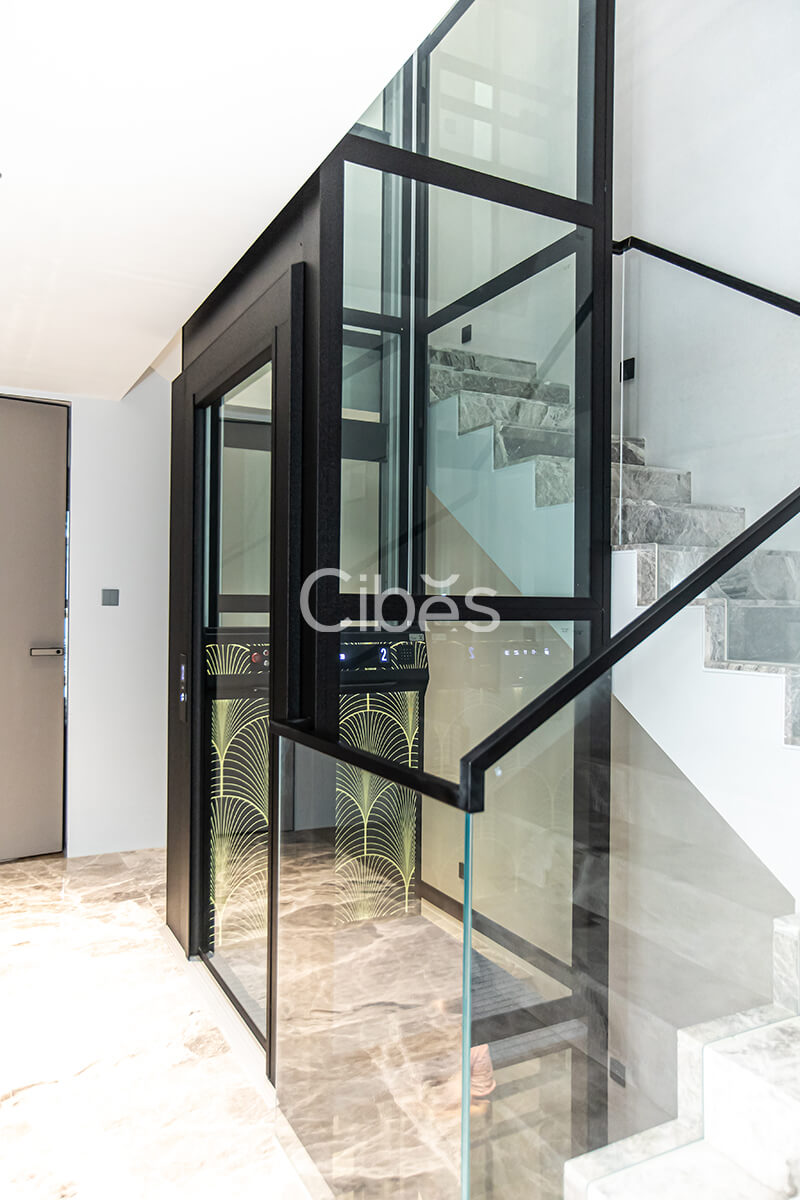 Cibes大发500杭州别墅电梯案例