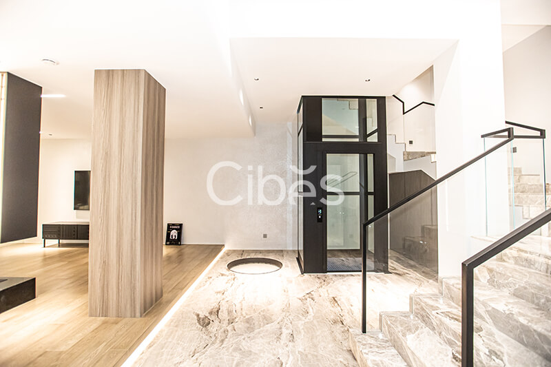 Cibes大发500杭州别墅电梯案例