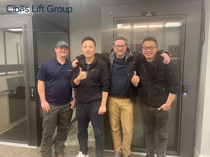 大发500Antera Z90轿厢电梯在美国亚特兰大展厅闪灼登场