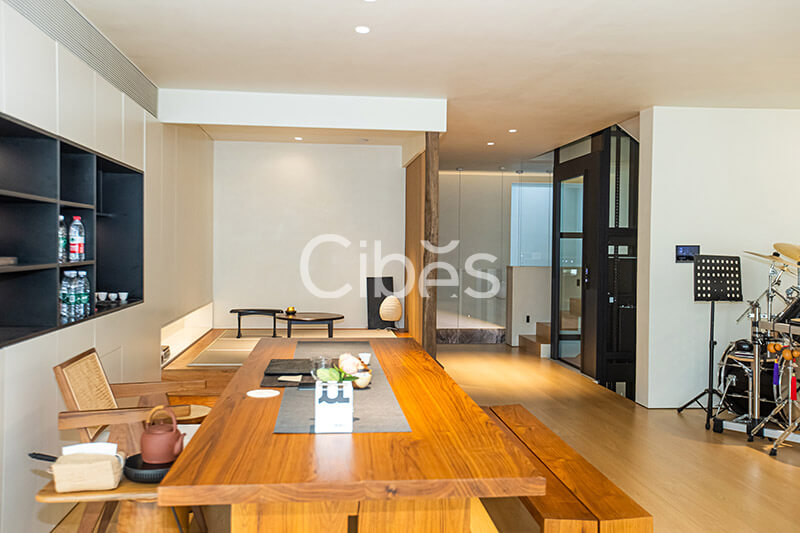 Cibes别墅电梯温州装置案例