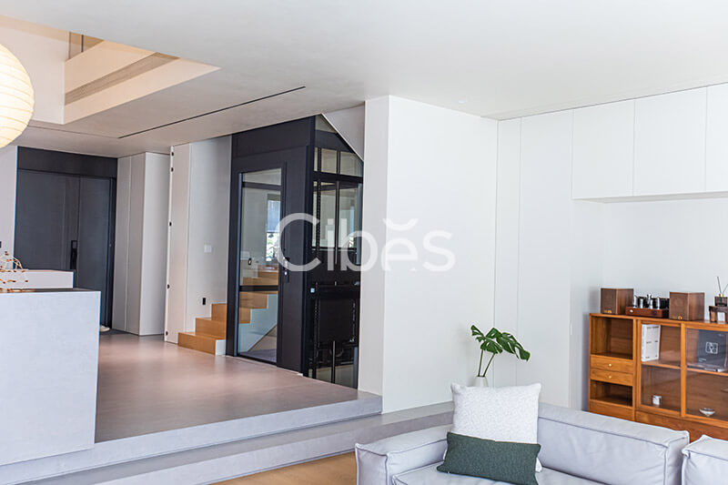 Cibes别墅电梯温州装置案例