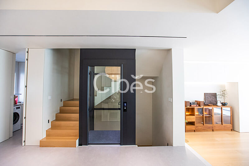 Cibes别墅电梯温州装置案例