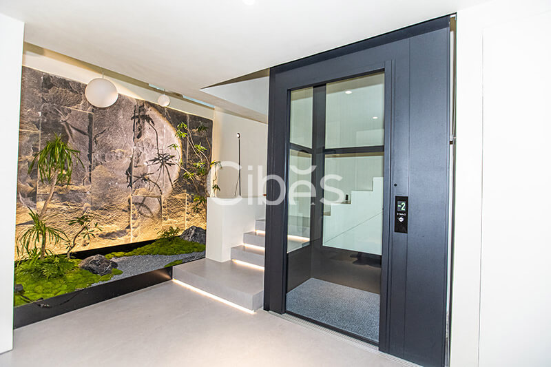 Cibes别墅电梯温州装置案例