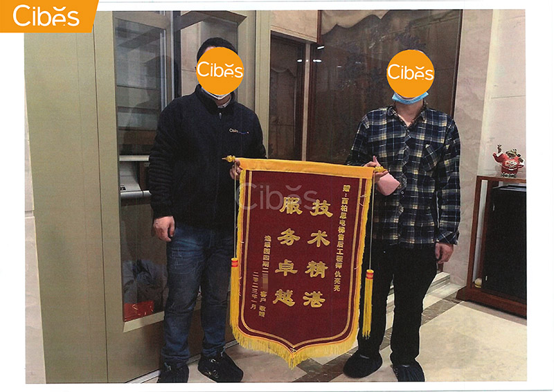cibes别墅电梯谢谢信