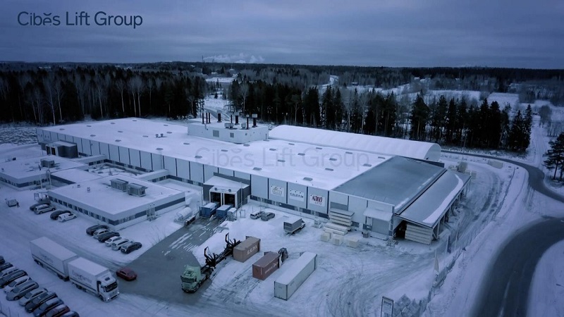 Cibes大发500电梯瑞典工厂