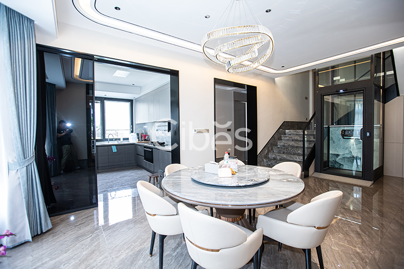 Cibes大发500浙江温州家用电梯案例