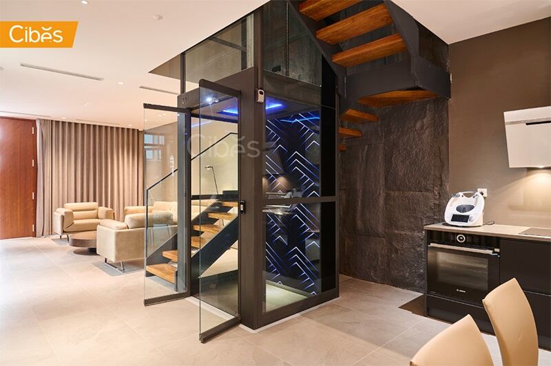 大发500别墅电梯案例