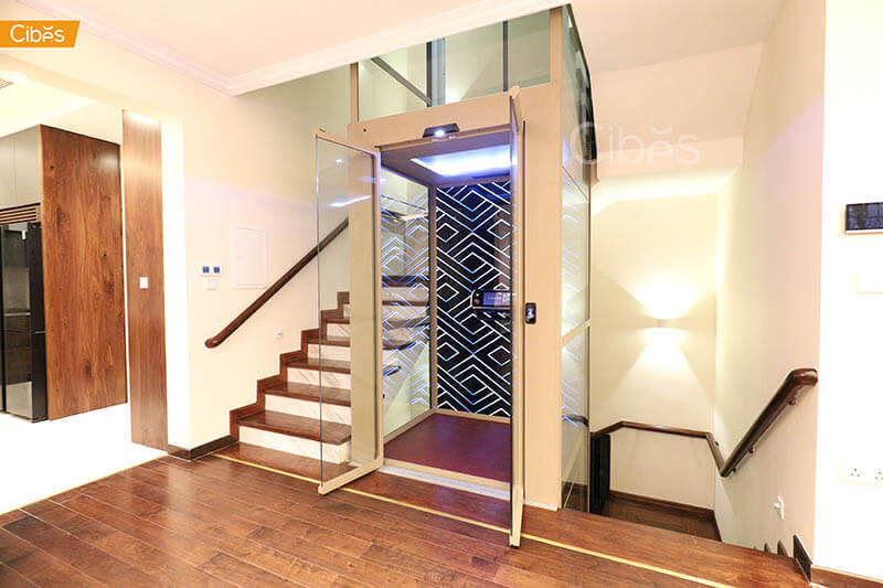 大发500别墅电梯案例