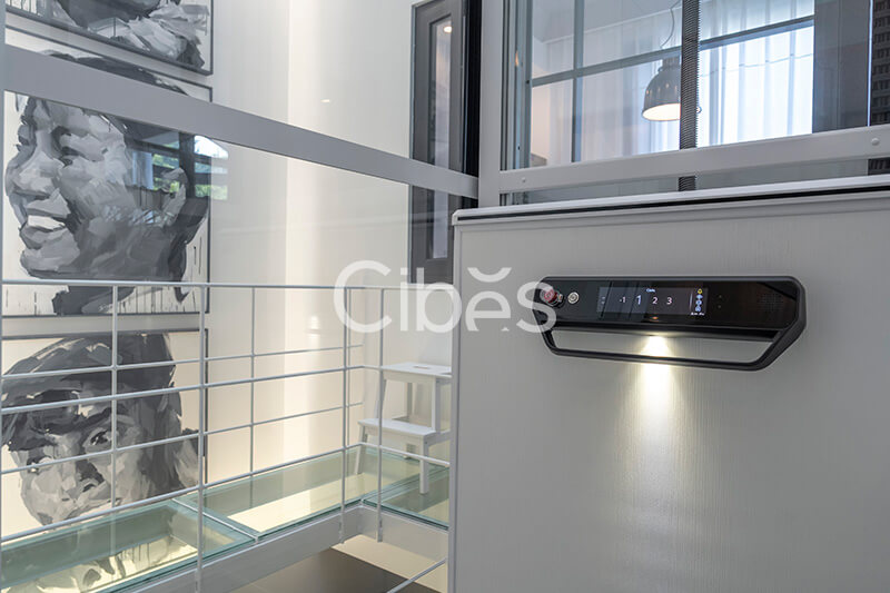 Cibes大发500大理别墅电梯案例