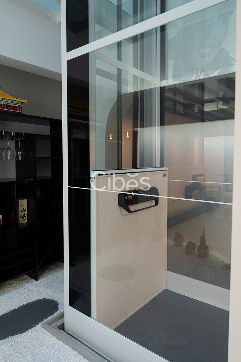 Cibes大发500大理别墅电梯案例