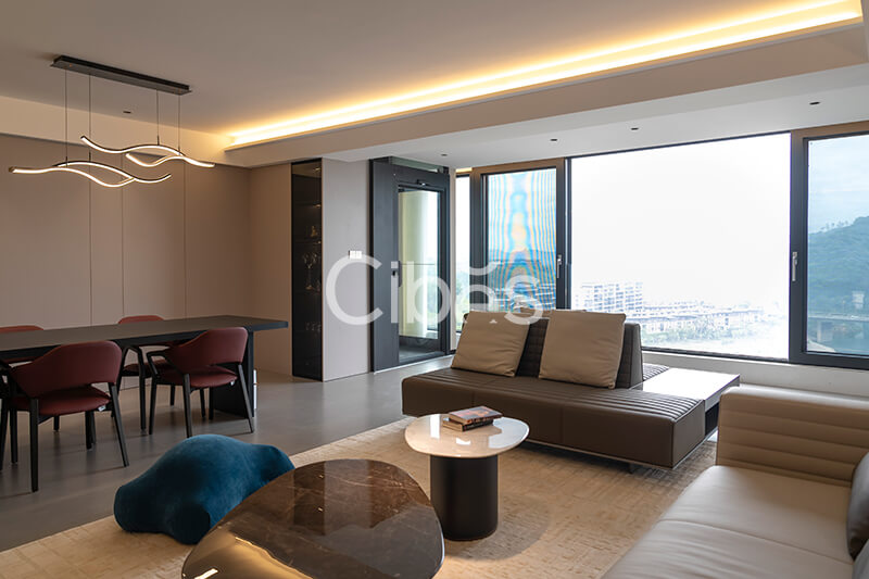 Cibes大发500攀枝花别墅电梯案例