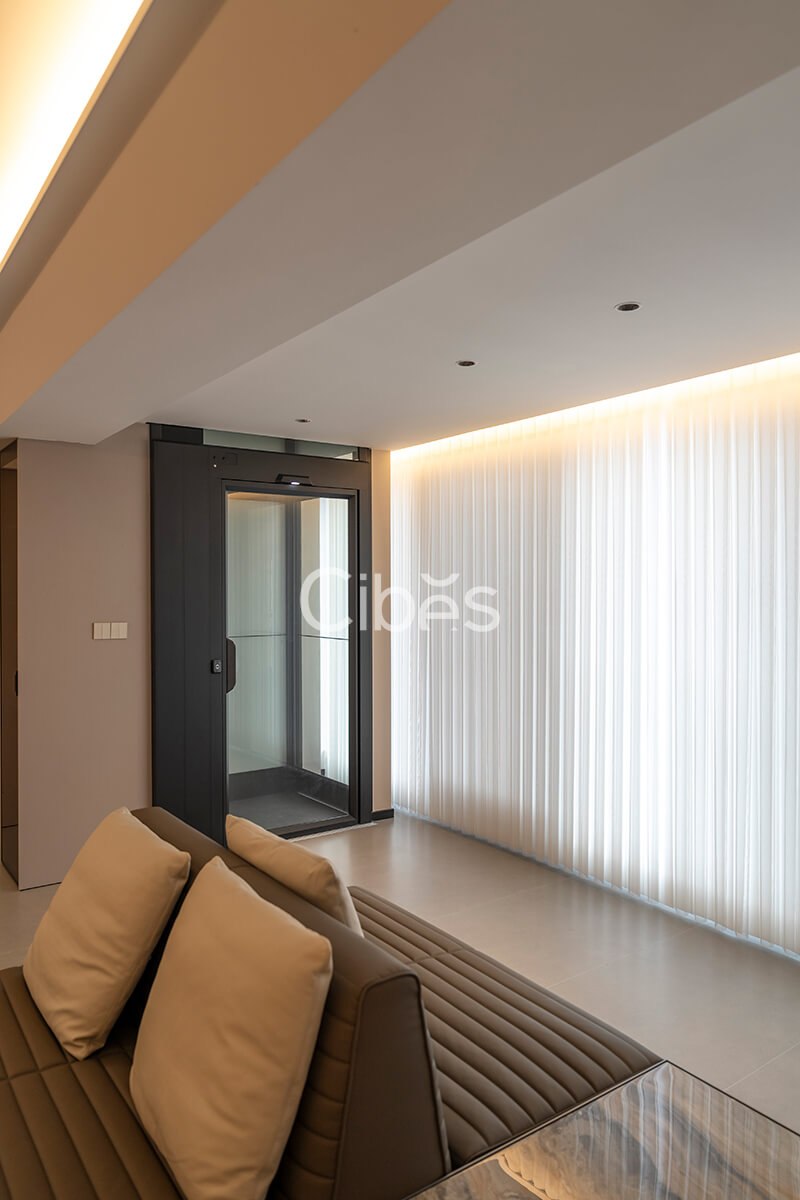 Cibes大发500攀枝花别墅电梯案例