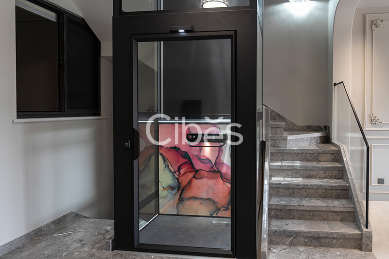 Cibes大发500昆明别墅电梯案例