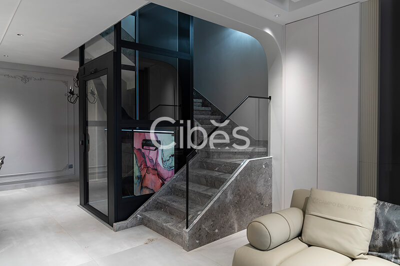 Cibes大发500昆明别墅电梯案例