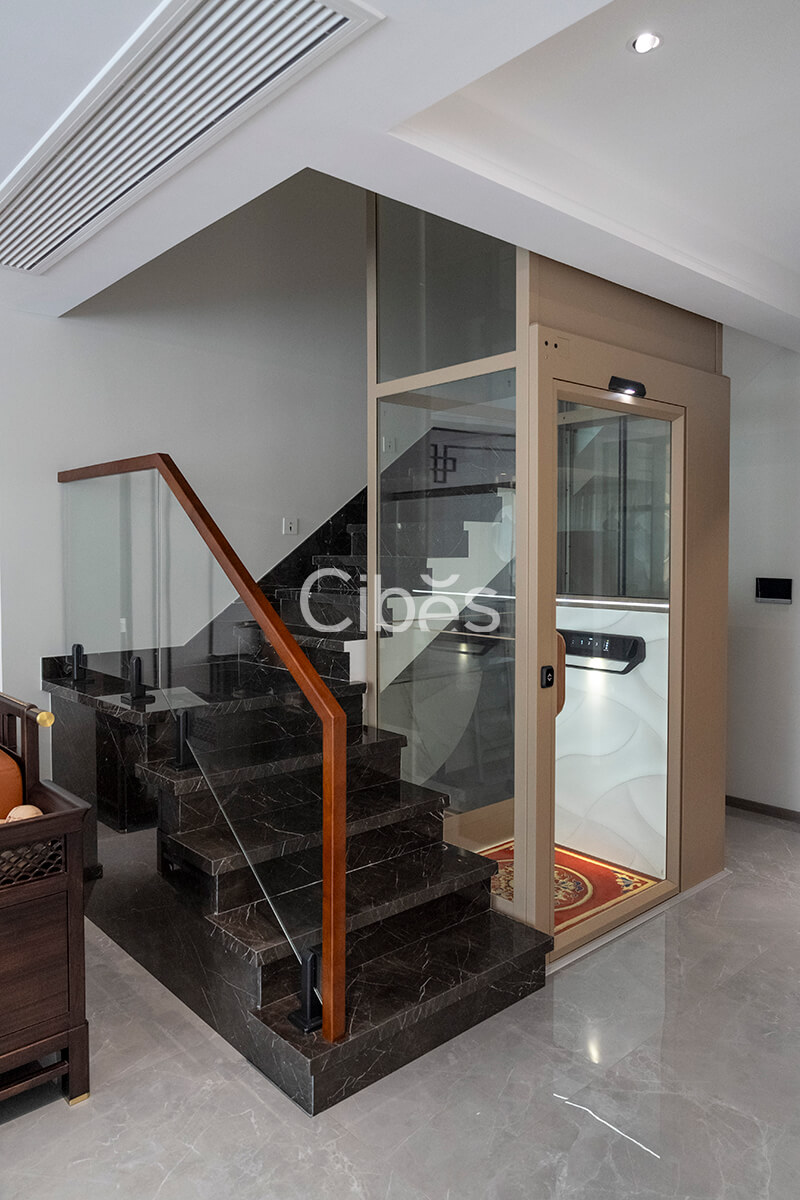 Cibes大发500自贡别墅电梯案例