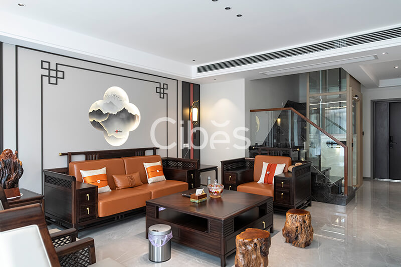 Cibes大发500自贡别墅电梯案例