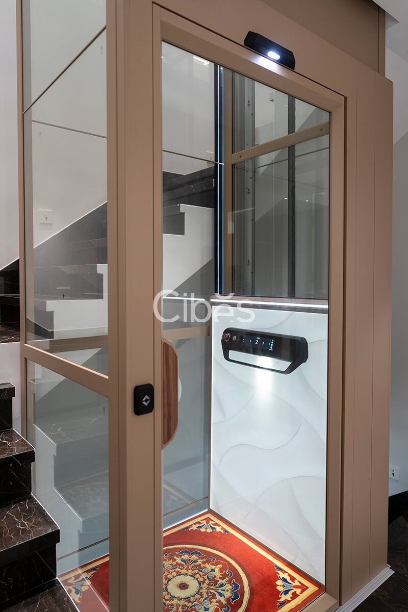 Cibes大发500自贡别墅电梯案例