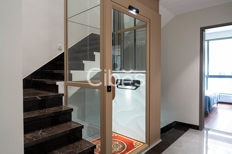 Cibes大发500自贡别墅电梯案例