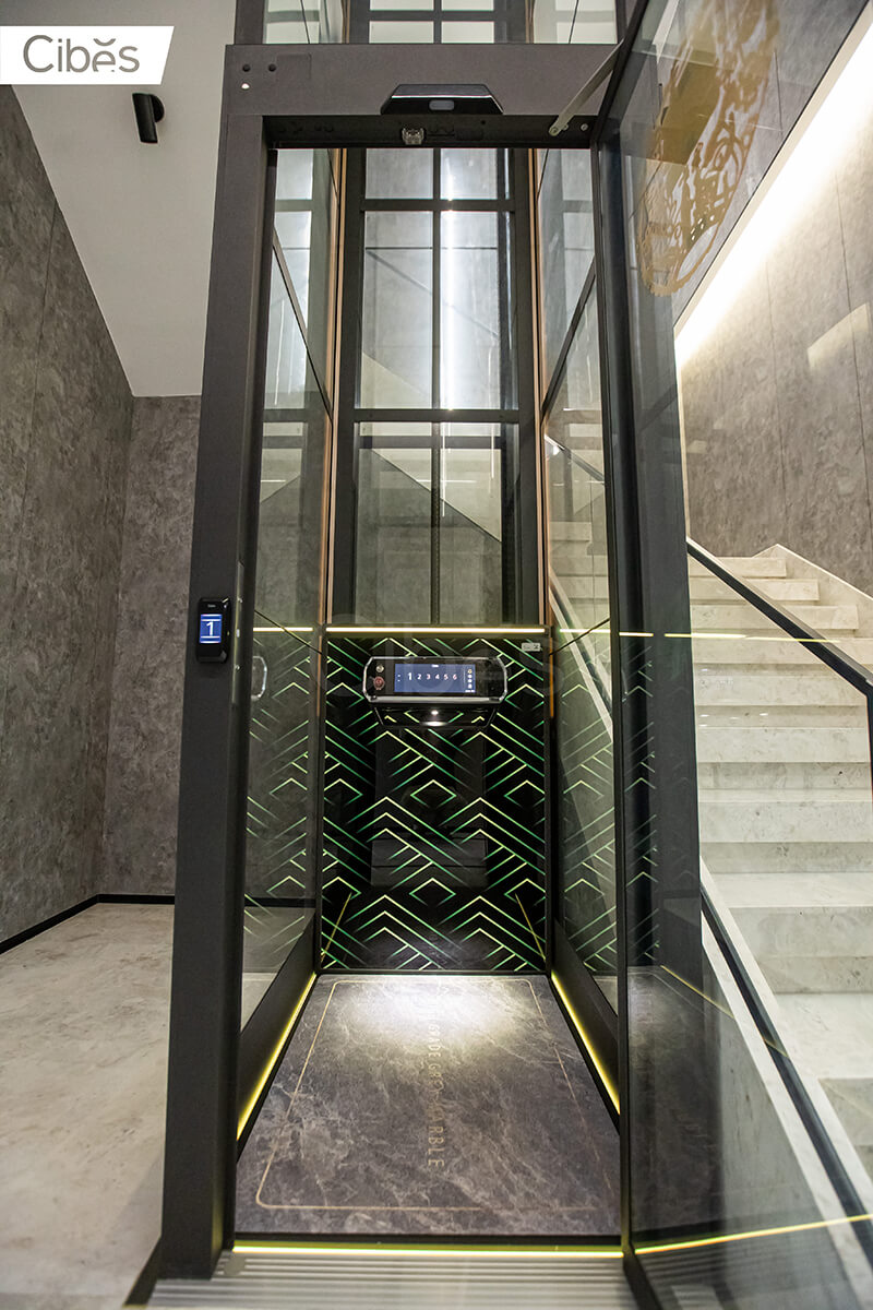 漳州自建房别墅电梯案例