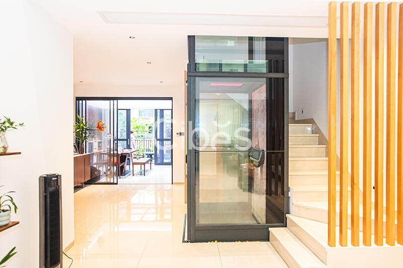 广东珠海家用电梯案例