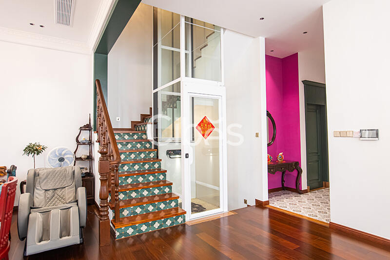 Cibes大发500中山别墅电梯案例