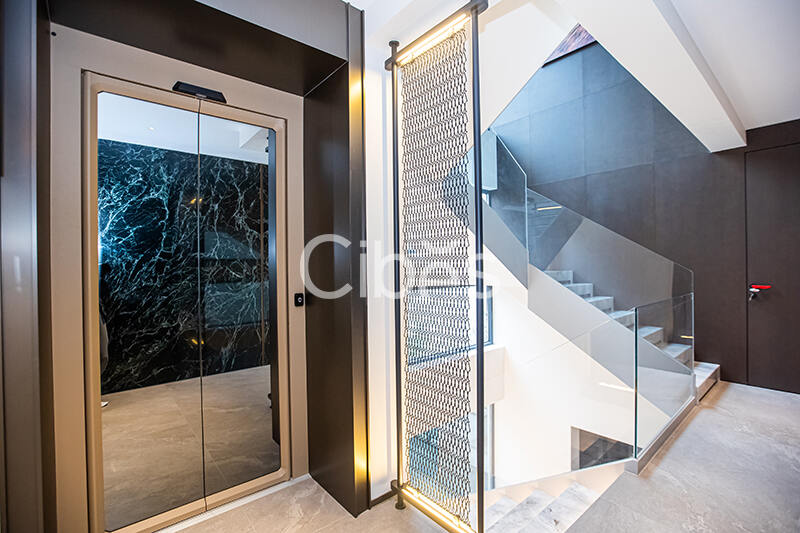 Cibes大发500别墅电梯案例