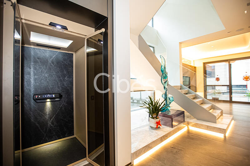 Cibes大发500别墅电梯案例