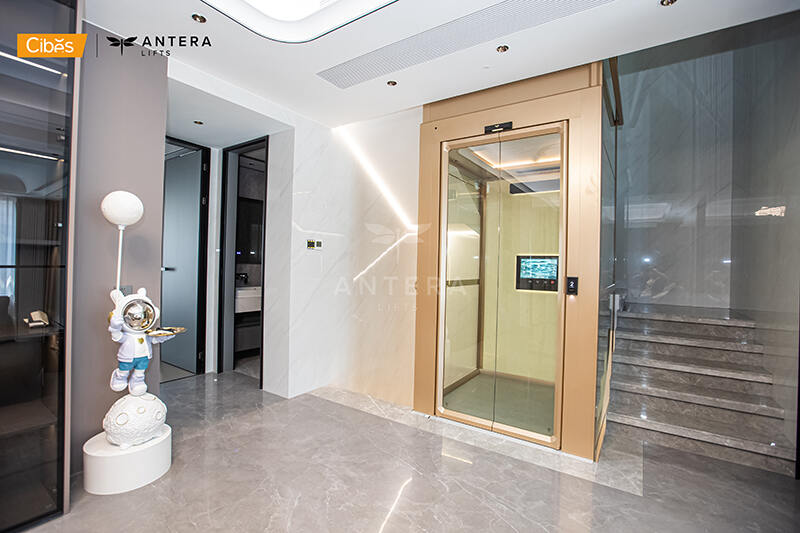 Cibes大发500泉州别墅电梯案例