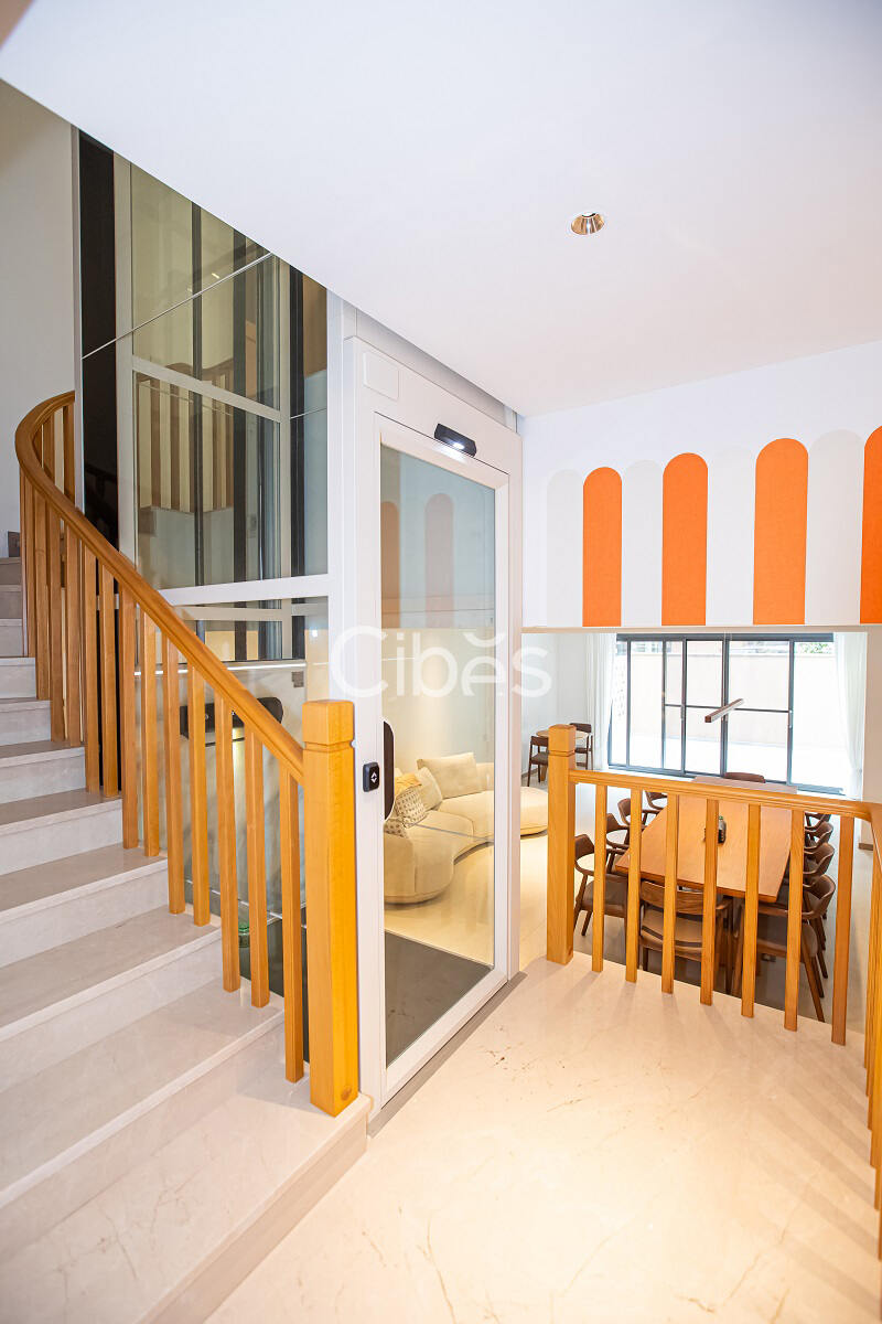 大发500别墅电梯V80时尚版重庆案例