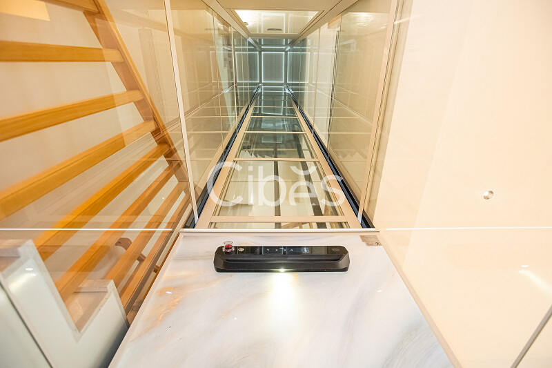 大发500别墅电梯V80时尚版重庆案例