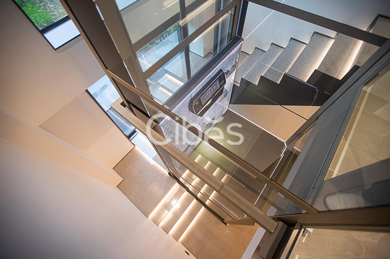 Cibes大发500台州家用电梯案例