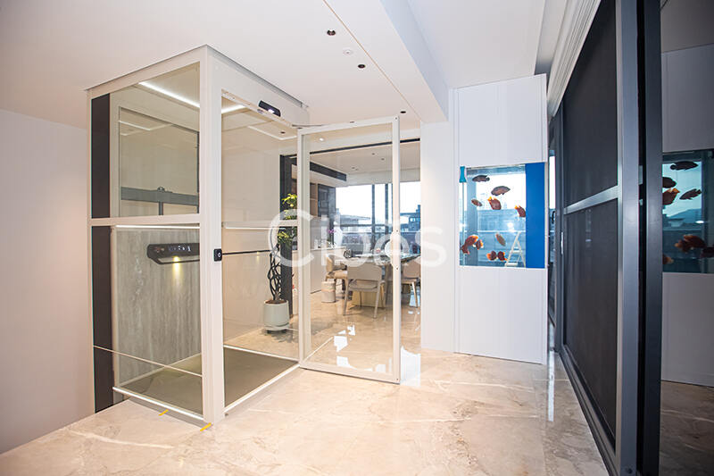 Cibes大发500台州家用电梯案例