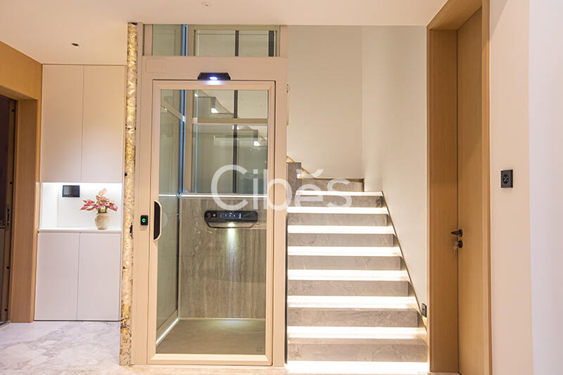 Cibes大发500台州家用电梯案例