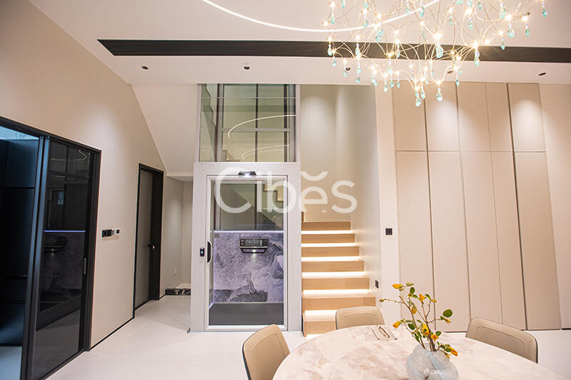 Cibes大发500别墅电梯台州案例