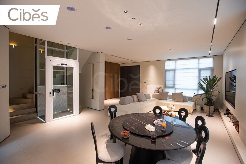 CIBES大发500家用别墅电梯案例赏析