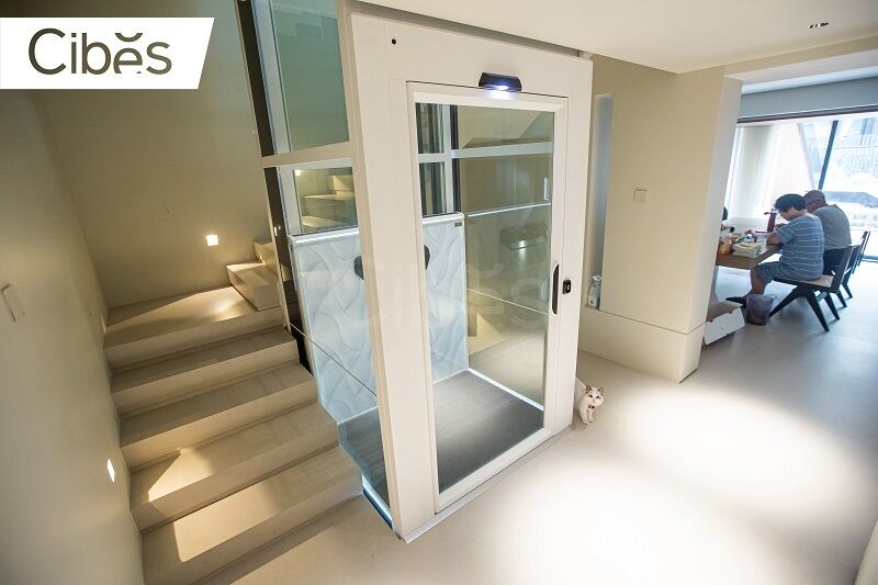 CIBES大发500家用别墅电梯案例赏析