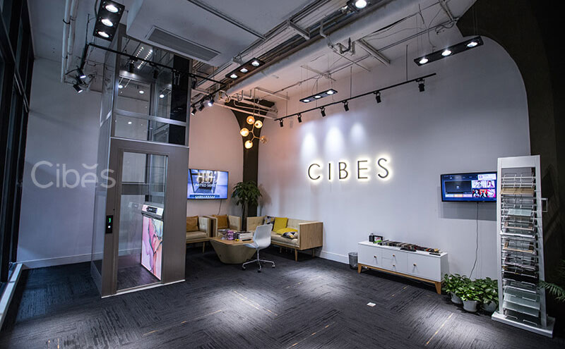 Cibes大发500家用电梯上海展厅 - V80时尚版