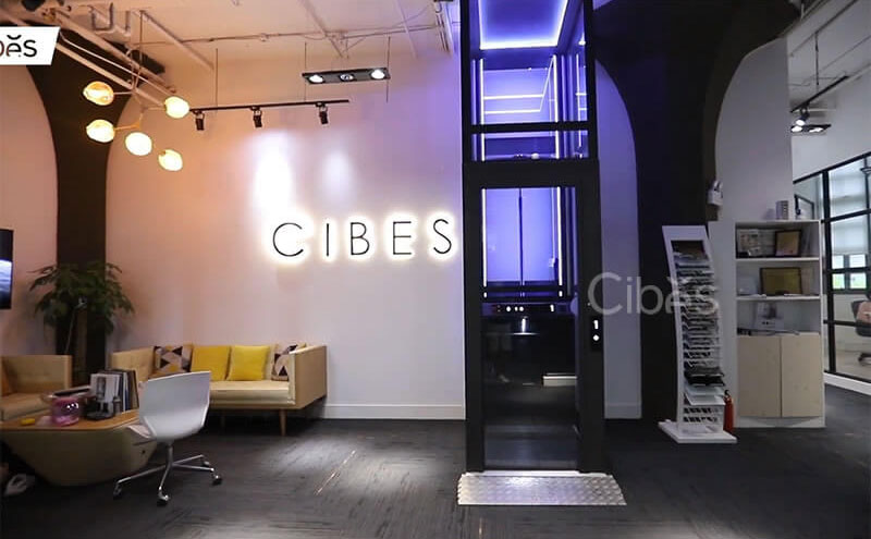 Cibes大发500家用电梯上海展厅 - V80限量版